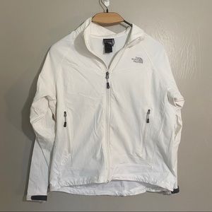The North Face Summit Series White Zip Up Jacket